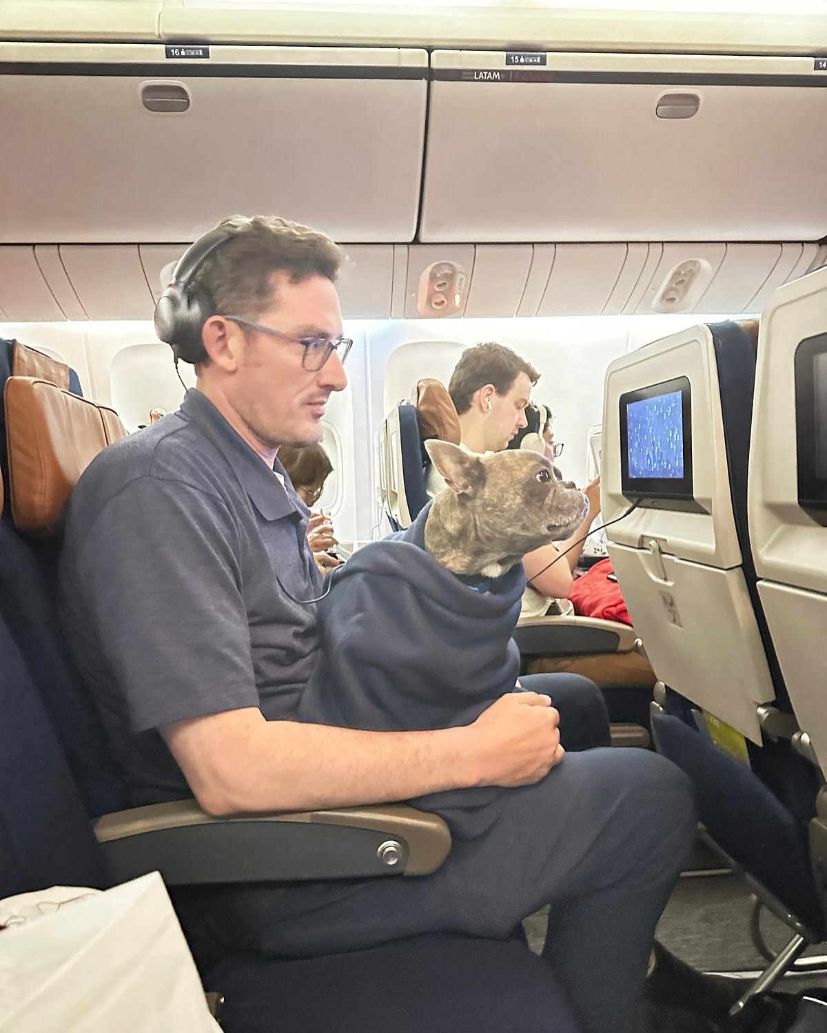 Sancho e Gru fizeram o caminho de volta. No colo.